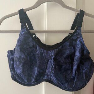 Navy Elomi Sports Bra (US36G)